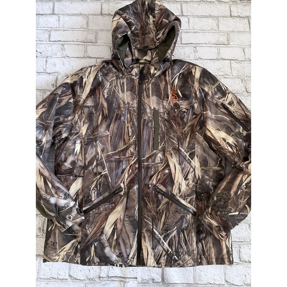 Women's SHE Outdoor Winter Waterfowl Coat Bone -Dry Size Large Truetimber